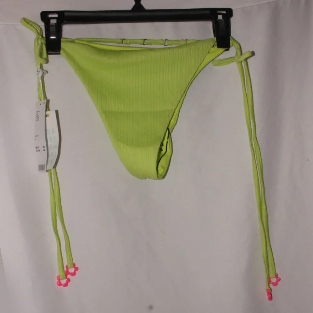 NWT Frankie's Bikinis Keira Bottom Size L